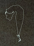 Russet Silver Vintage Eyeglasses Necklace