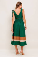 Marlie Color Block Midi Dress