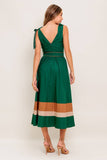 Marlie Color Block Midi Dress