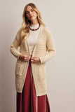 Victoria Waffle Knit Cardigan