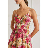 Petal Pop Corset Layered Dress