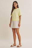 The Essential Sweater (Lemon, Mint, Olive, Deep Sapphire)