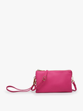 Classic Riley 3 Compartment Crossbody/Wristlet