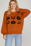 Jack O Lantern Pullover