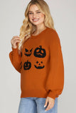 Jack O Lantern Pullover