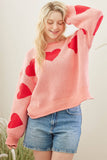 Heart Patch Sweater