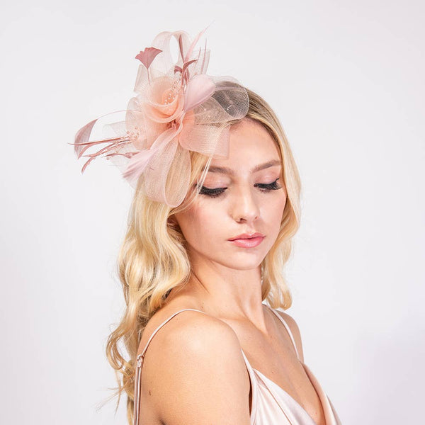 Lillian Fascinator Headband/Clip (Final Sale)