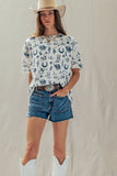 Western Graphic Print Tee