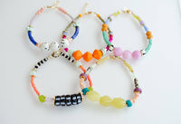 Zinnia Colorful Beaded Stacking Bracelets