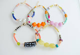 Zinnia Colorful Beaded Stacking Bracelets
