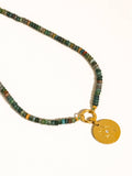 Islay 18K Gold Non-Tarnish Bobo Natural Stone Necklace
