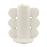 White Minimalist Taper Candle Holder