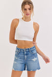 Mid Rise Boyfriend Short