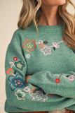 Clara Floral Sweater