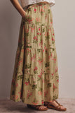 Beatrix Maxi Skirt: Sage Green