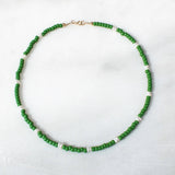 Handmade | Kelly Green Beaded Necklace