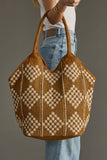 Brown & Cream Tote