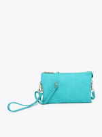 Classic Riley 3 Compartment Crossbody/Wristlet