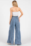 Penny Palazzo Chambray Pants