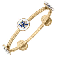 Kentucky Wildcats Enamel Claudia Bangle in Blue