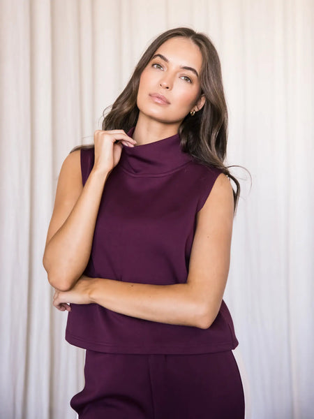 Fall 2025 Pierre Scuba Modal Mockneck Tank