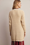 Victoria Waffle Knit Cardigan
