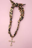 Handmade Scarf Charm Necklaces