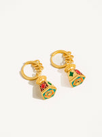 Isabel 18K Gold Bohemian Bell Tower Earring