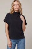 Basic Mockneck Tee (Three colors!!)