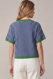 Striped Collegiate Sweater