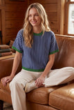 Striped Collegiate Sweater