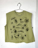 Flower Fury Joan Heavyweight Muscle Tee