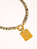 Islay 18K Gold Non-Tarnish Bobo Natural Stone Necklace