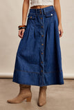 Caroline Praire Denim Skirt