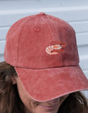 Embroidered Hat | Shrimp
