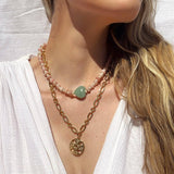 Handmade | Arden Pink Opal Necklace