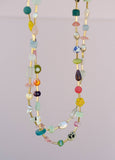 Jill Colorful Beaded Eclectic Necklace