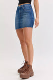 Basic Mid Waisted Mini Skirt
