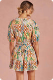 Garden Party Cotton Mini Dress