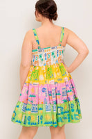 Sarasota Plus Sized Mini Dress