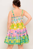 Sarasota Plus Sized Mini Dress