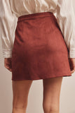 Alayna Suede Mini Skirt