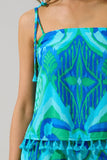 Blissy Tropical Hanie Top + Pants Set