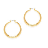 Small Maria Hoop Earrings (gold, silver)