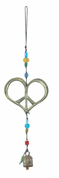 The Peace Heart/Beads & Bell