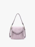 Lorelei Double Zip Crossbody | Whipstitch Trim