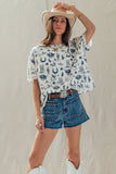 Western Graphic Print Tee