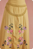 Embroidered Floral Set