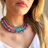 Essie Fish Beaded Necklace