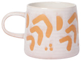 Danica Studio Echo Imprint Stoneware Mugs 12 oz